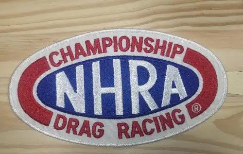NHRA Drag RACING CHAMPIONSHIP Large Jacket Patch MINT NOS NHRA Memorabilia