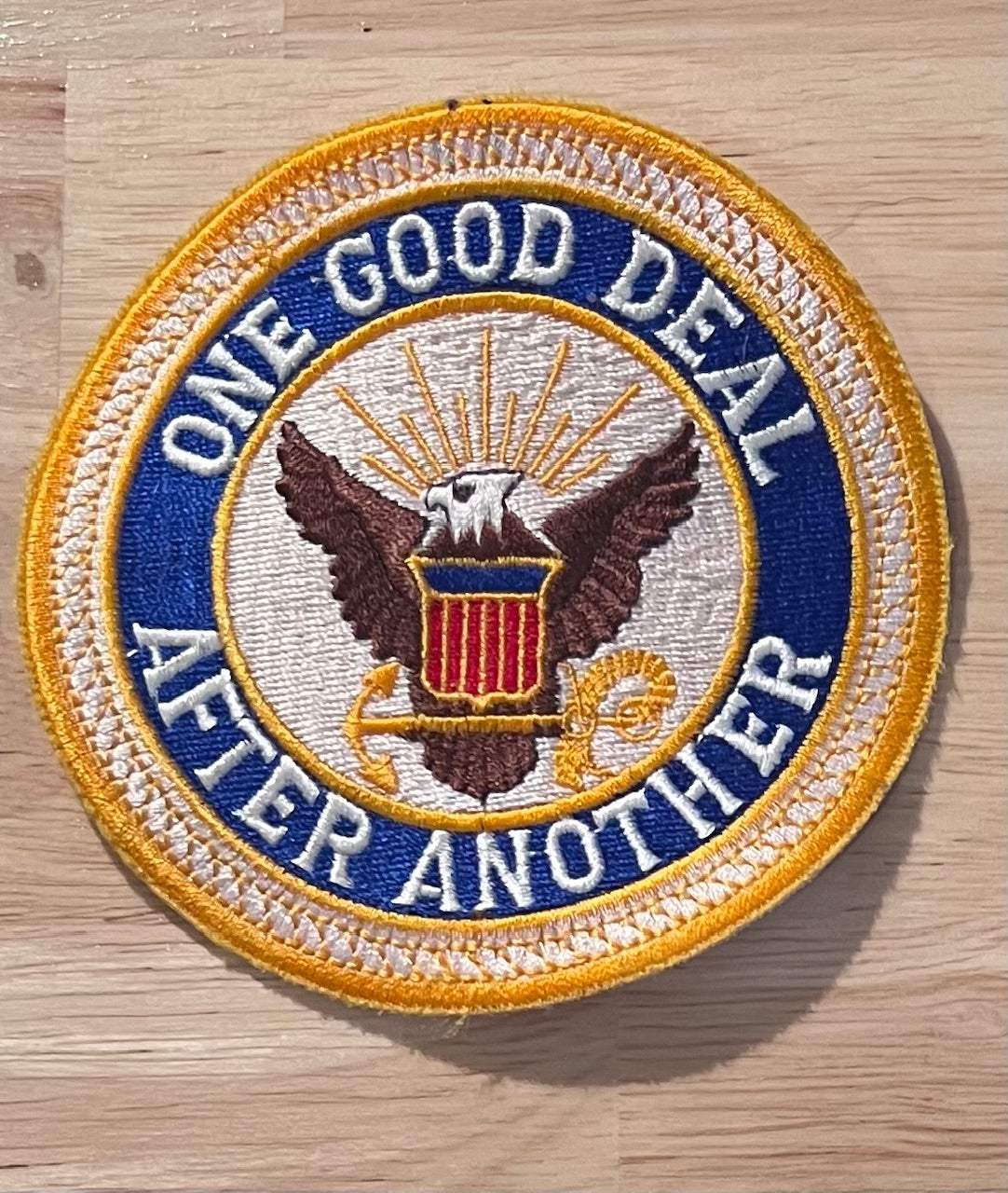 American Bald Eagle One Good Deal After Another Patch