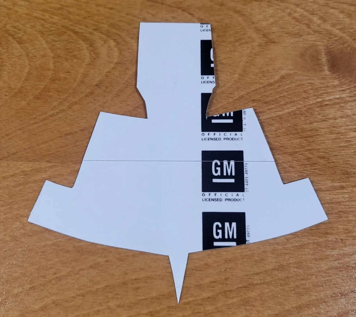 Pontiac Beaumont Crest 1967-68 396 Air Cleaner Decal NOS EXC Restoration Condition Canadian relic has been safely stored for decades and measures 3.75 inches by 4 inches