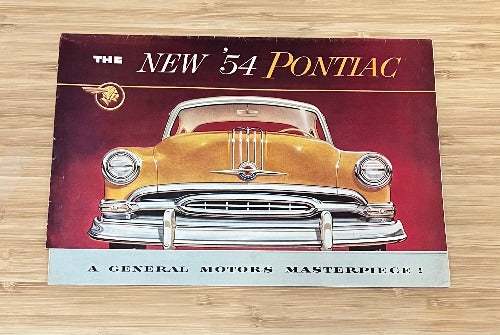 The New 54 Pontiac Brochure