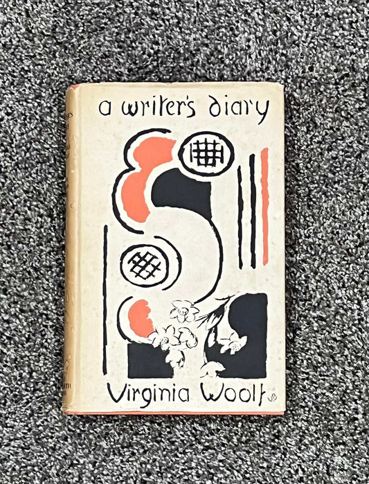 Virginia Woolf A Writers Diary 1953 The Hogarth London Book Eclectic Rare Relic has been safely stored away for decades and is a hard cover with Dust Jacket 372 page