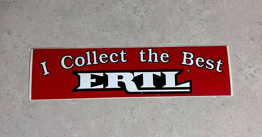 I Collect The Best ERTL Truck Heavy Machine Equipment Toy Decal EXC NOS Relic has been stored away for decades and measures approximately 3 inches x 11.5 inches