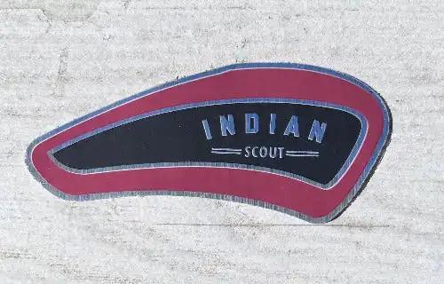 Indian Motorcycle Scout Mini Gas Tank Decal