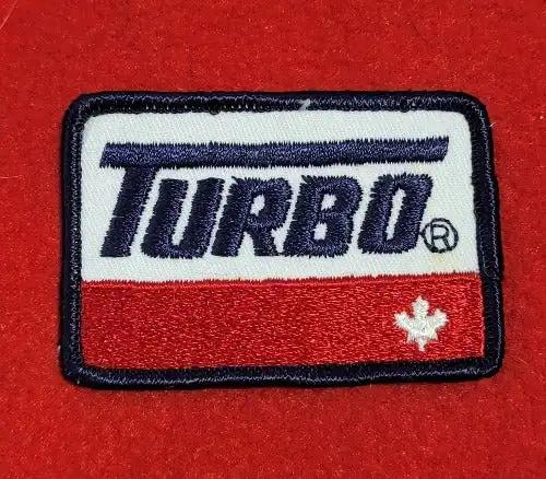 Vintage Turbo Engine Canada Patch New Old Stock Mint Excellent Condition Relic has been safely stored away for decades and measures approximately 2 inches x 3 inches