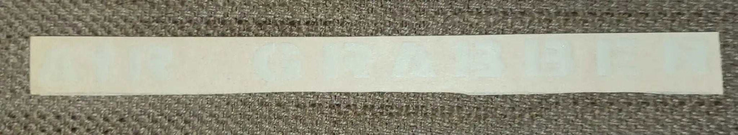 Plymouth 1970-71 GTX Road Runner Air Grabber Hood Scoop Lid Decal NOS Restoration EXC Relic has been safely stored away with care for decades measures approximately