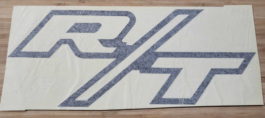 Dodge 1971 Challenger Charger Black RT Hood Decal Restoration N.O.S. EXC Relic has been safely stored away with care for decades measures approximately 1.5 inch x 3