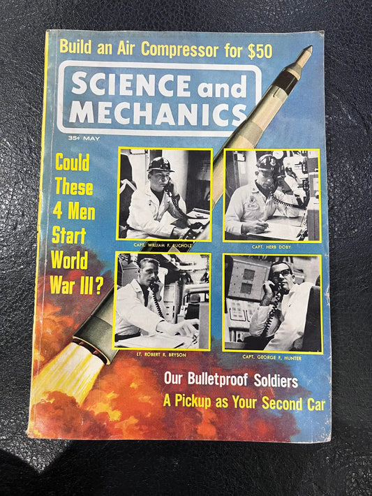 May 1963 Original Science and Mechanics Vintage New Old Stock Brochure Relic has been stored away safely for decades and is in very good NOS Condition Collector Item