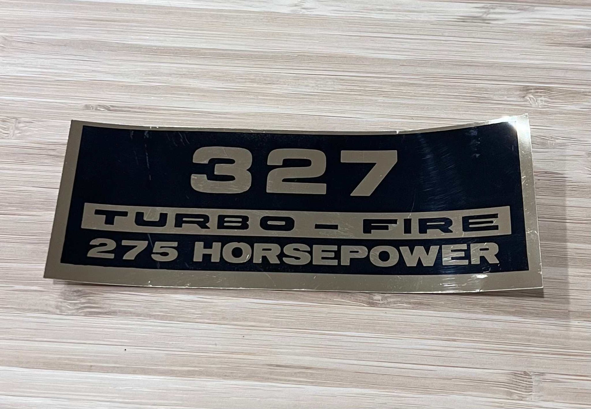 327 Turbo Fire 275 Horsepower Decal