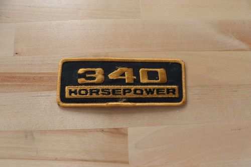 340 HORSEPOWER Patch