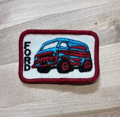 Ford Mini Custom Party Van Vintage Patch