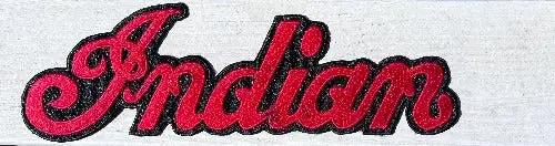 Indian Motorcycle Large Script Jacket Patch