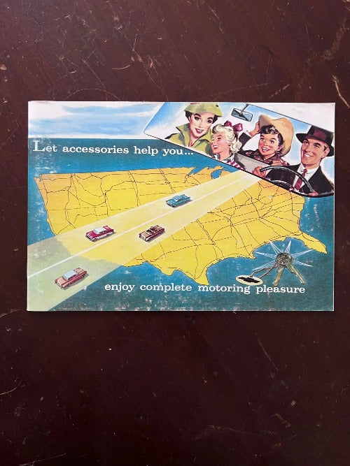 1957 Chevrolet Custom Feature Accessories Brochure