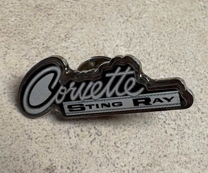 Chevrolet Corvette Sting Ray Lapel Hat Pin Collectible Auto