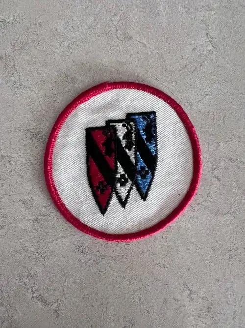 Vintage Buick Tri Shield Circle Logo Patch