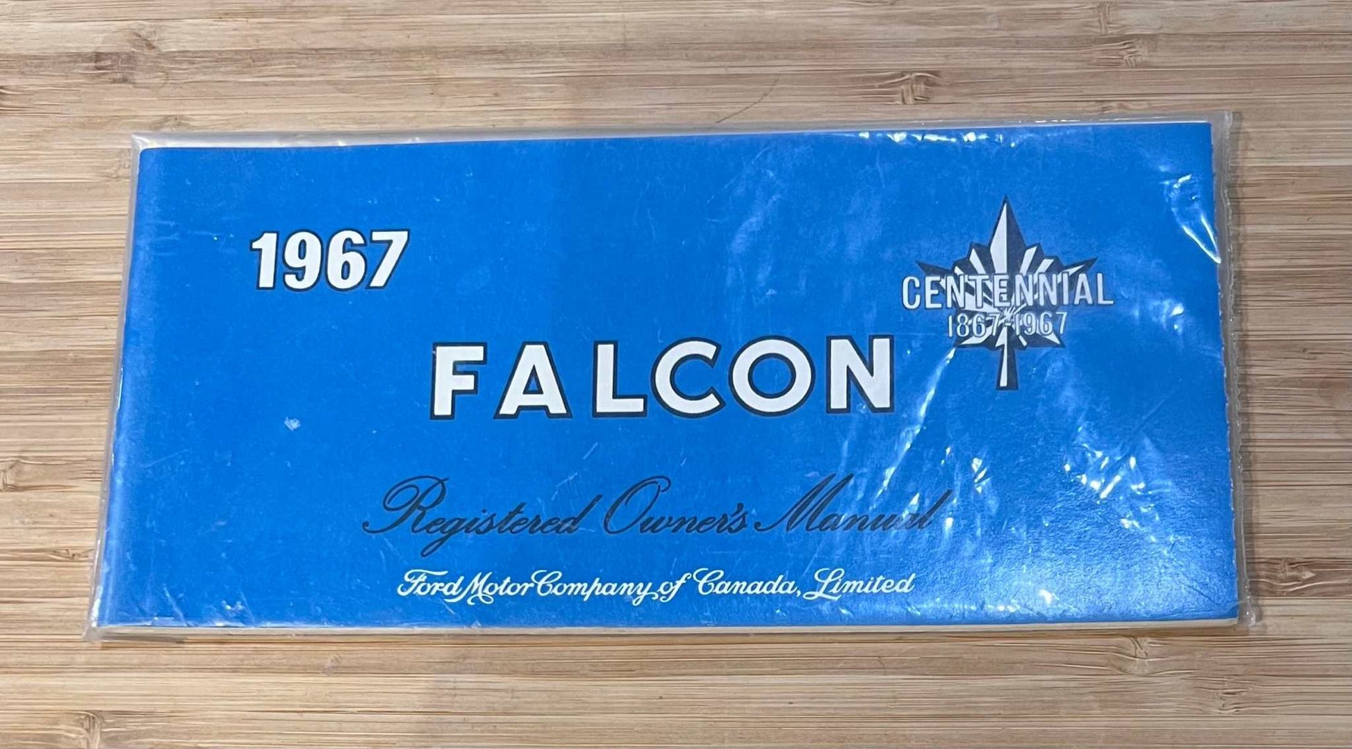 Ford 1967 Falcon Registered Owners Manual Vintage NOS EXC Restoration Relic has been store safely away for decades and very unique item for old auto enthusiast