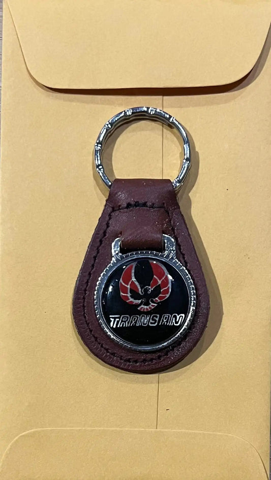 Pontiac Trans AM Top Grain Brown Leather Vintage Key Fob Accessories EXC Relic has been store safely away for decades and will be a great addition to your classic