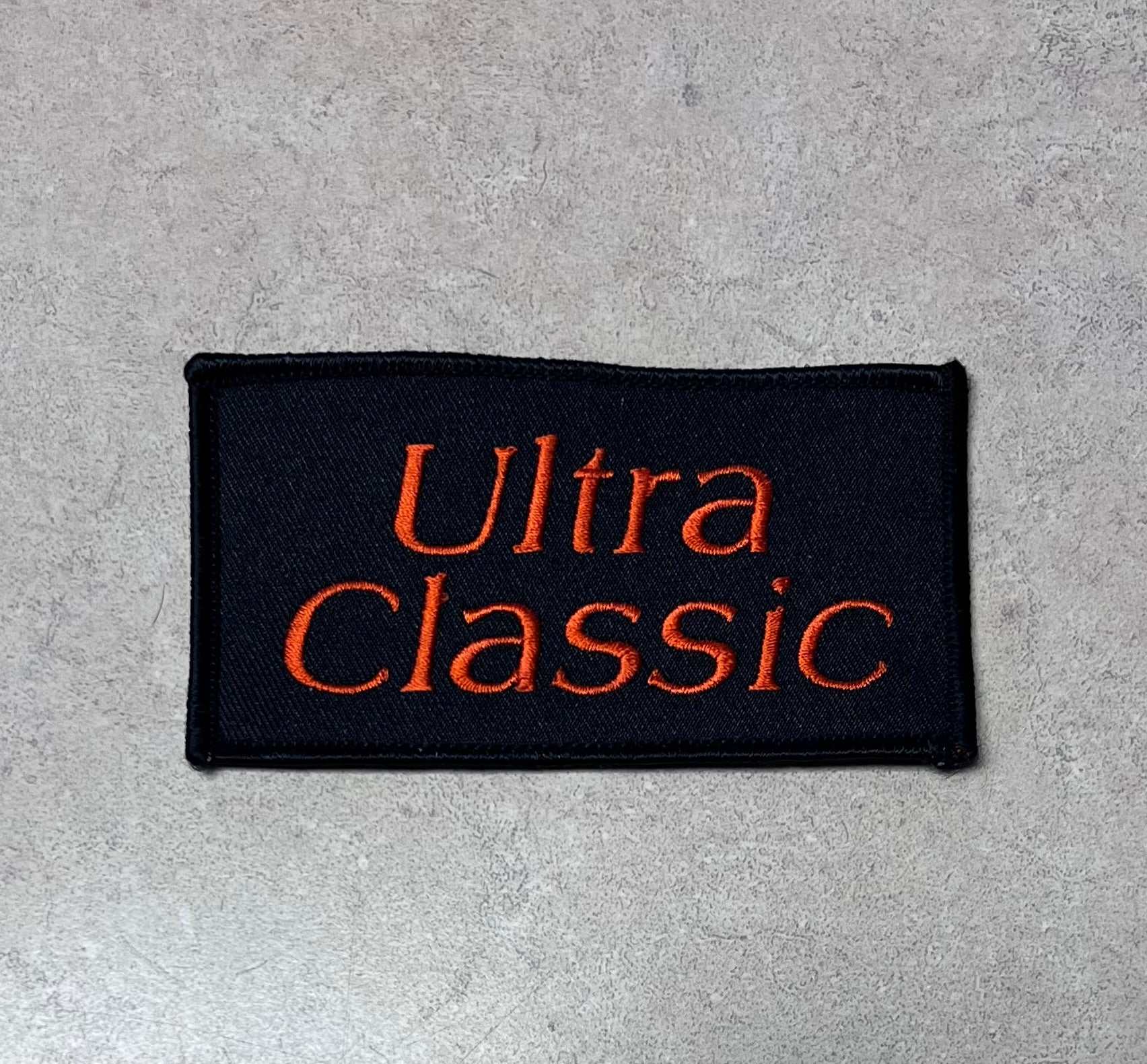 Ultra Classic Bowling Ball Patch Sport New Old Stock EXC Teams League Relic has been safely stored away safely for decades and measures approximately a 2 inches x 4