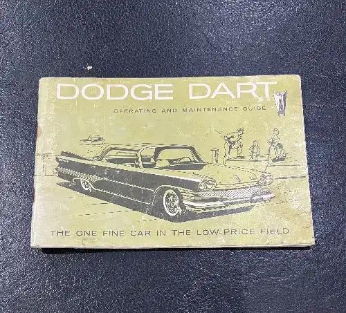 Dodge Dart 1960 Owners Manual