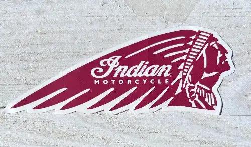 Indian Motorcycle Chief Headdress Decal