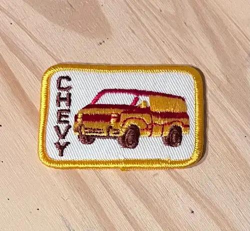 Chevy Mini Custom Party Van Vintage Patch