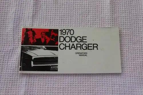 1970 DODGE CHARGER Manual