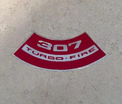 307 Turbo Fire Decal Air Cleaner