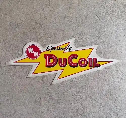 W and H Sparked By DuCoil Lightning Bolt Original Decal