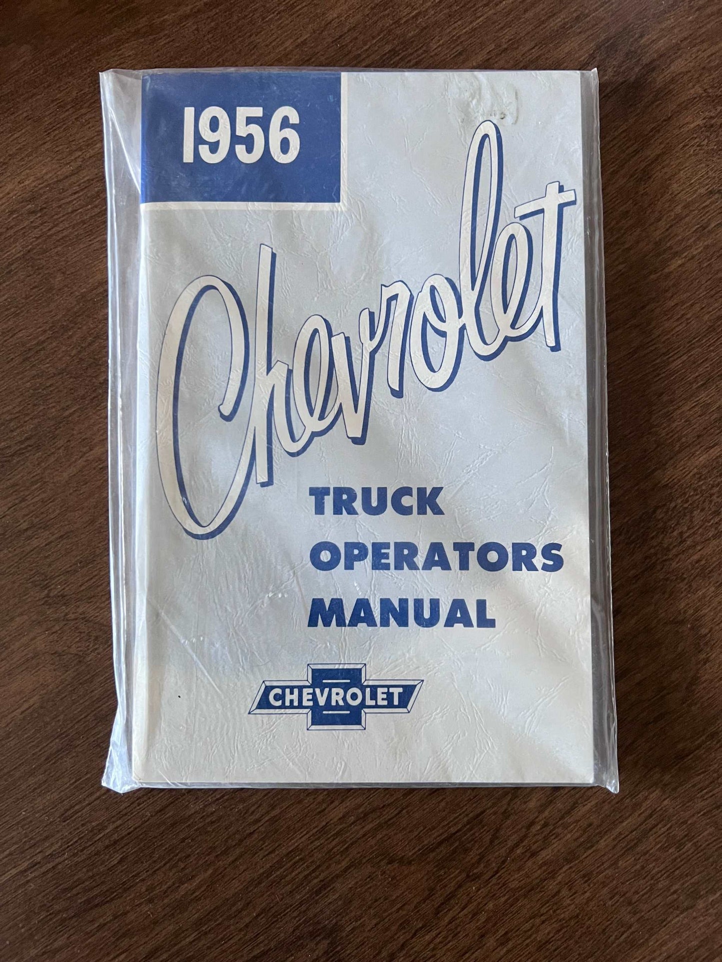 1956 Chevrolet Truck Vintage Operators Manual Brochure NOS Condition Relic has been safely stored away for decades and safety and maintenance instructions