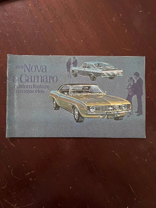 1969 Nova and Camaro Custom Feature Accessories Brochure