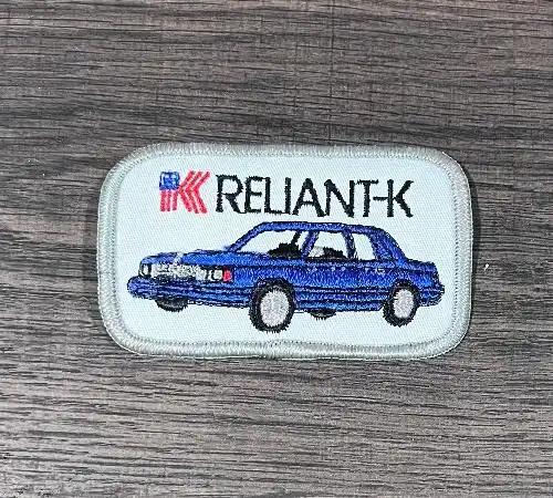 Reliant K Car Vintage Patch