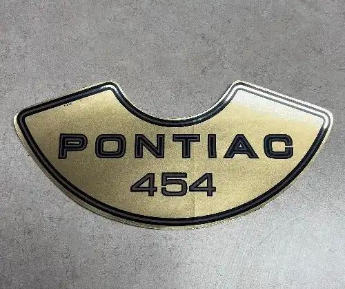 Pontiac 454 1970 Decal