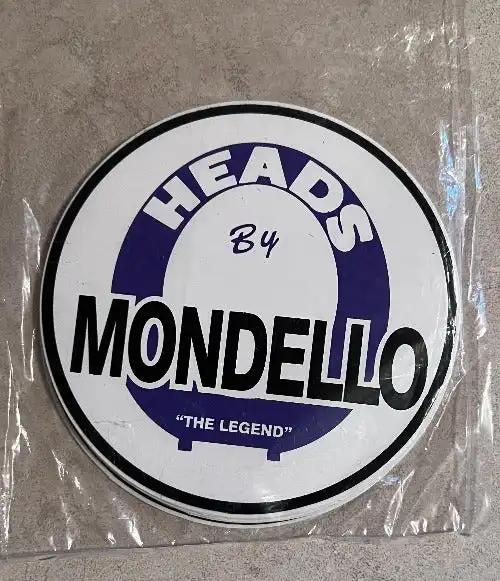 Heads By Mondello The Legend 1960s Hot Rod Decal