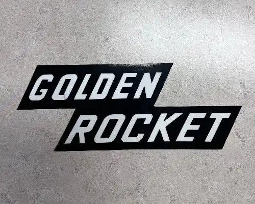 Golden Rocket 1958 Oldsmobile Decal
