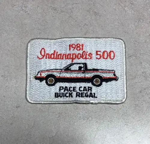 Vintage Buick Regal Pace Car 1981 Indianapolis 500 Patch