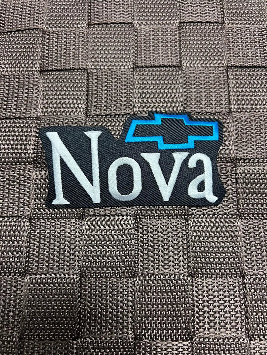 Chevy Nova Patch Chevrolet New Old Stock Great Item for Hat Shirt or Jacket. Relic has been stored away safely for decades and uniquely measures 2 in x 3.25 inches