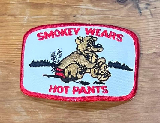 Smokey Wears Hot Pants Bear CB Vintage Patch