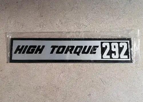 Chevrolet 1962-1966 High Torque Truck Decal