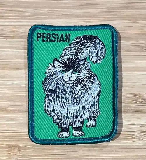 Persian Cat Vintage Patch