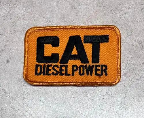 Vintage Cat Diesel Power Patch Large