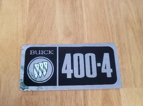 Buick 400 4 Decal