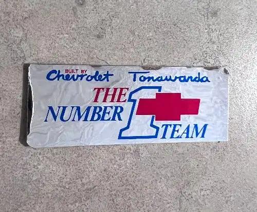 Chevrolet Tonawanda The Number 1 Chevy Team 1966-1972 Decal