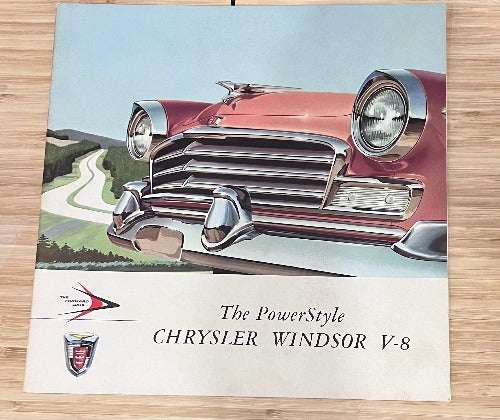 1956 CHRYSLER Windsor V8 Brochure