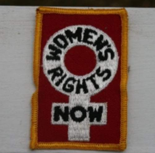 WOMENS RIGHTS NOW PATCH 60's Unique Retro Relevant EXC﻿. This is a very relevant patch from the 60’s in pristine condition. WOMEN’S RIGHTS NOW Such a statement!!