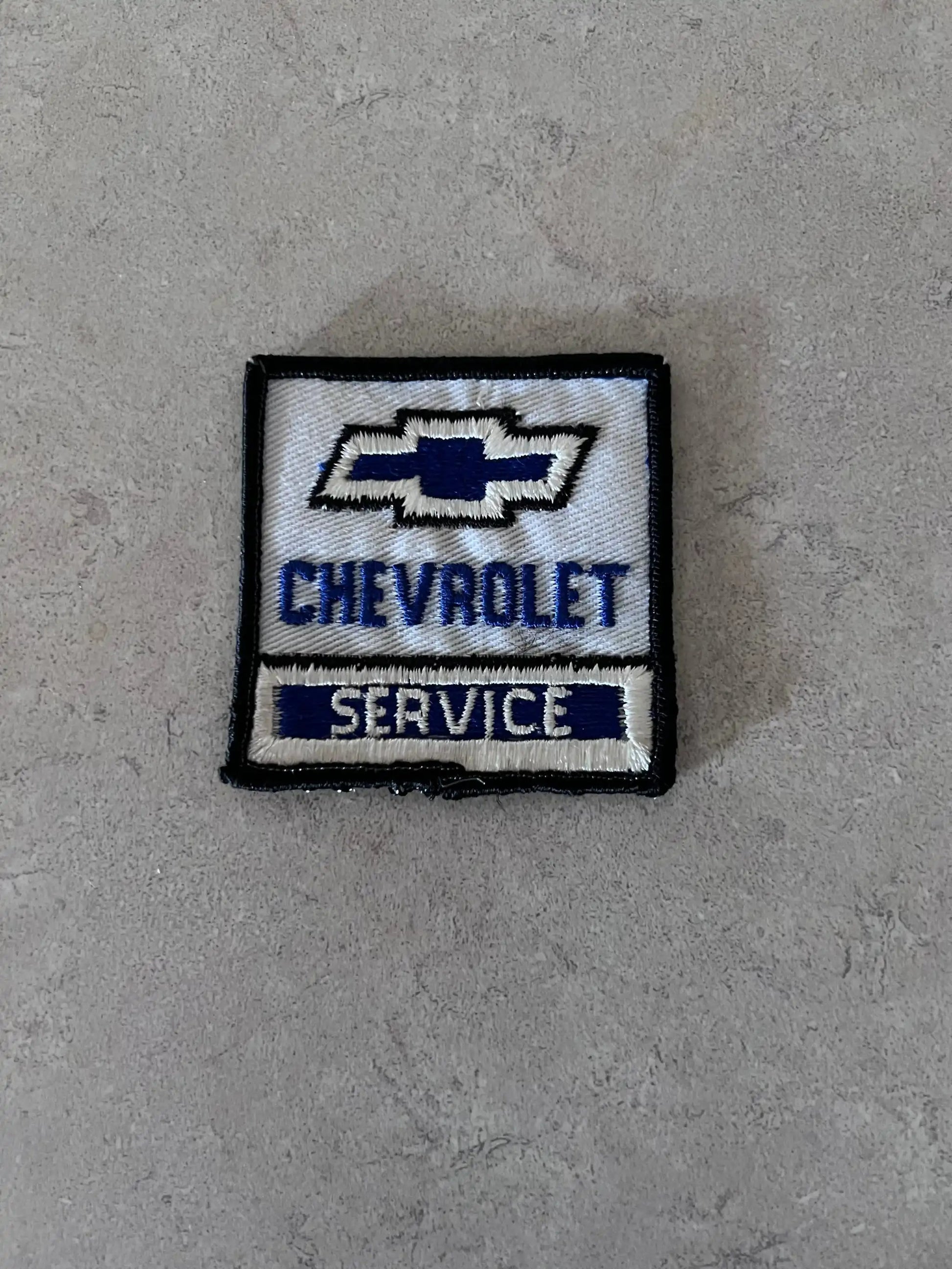 Chevrolet Bowtie Service Vintage Patch Classic New Old Stock Auto Item Relic has been stored away safely for decades and measures approximately a 2.5 in square