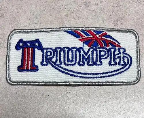 Vintage Triumph Logo Flag Patch