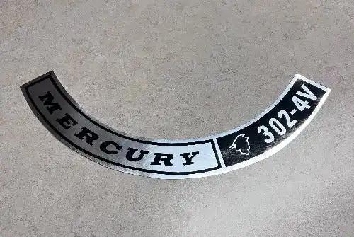 Mercury 302 4V 1968 Cougar Decal