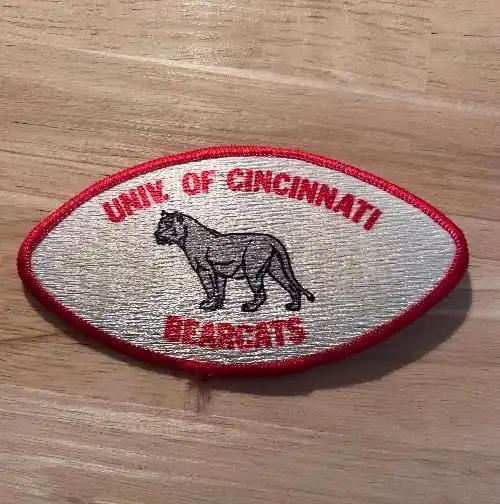 University of Cincinnati Bearcats Old Vintage Football Patch