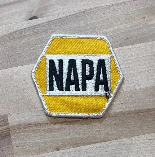 NAPA Auto Parts Vintage Patch Hexagon
