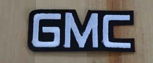 GMC PATCH Traditional Block Lettering Logo TRUCKS AUTO NOS Classic