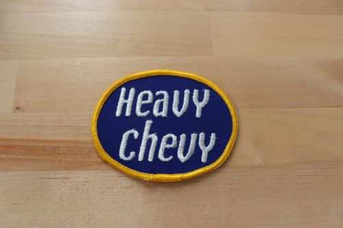 HEAVY CHEVY Chevelle Patch Vintage Auto NOS Chevrolet Mint Classic 2yr RARE